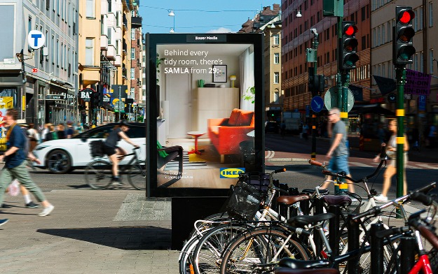 IKEA Sweden Cleans up its Act in New Outdoor Campaign